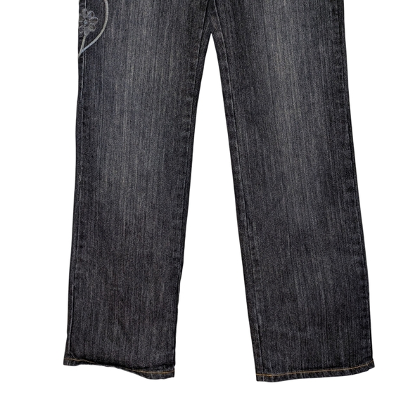 Bogari Jeans Womens Size 6 Dark Wash Vintage Western Y2K Revival Boho Hippie - Picture 5 of 9